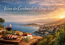 Wenn der Geschmack die Berge küsst – eine kulinarische Sonntagsgeschichte aus den Alpes-Maritimes Reastaurant-Empfehlung_Cannes_Illustration