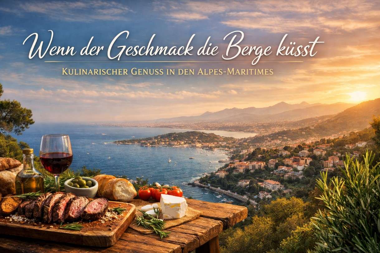 Wenn der Geschmack die Berge küsst – eine kulinarische Sonntagsgeschichte aus den Alpes-Maritimes