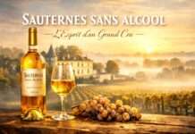 Ein großer Name, null Promille – und jede Menge Gesprächsstoff Sauternes-ohne-Alkohol_Illustration