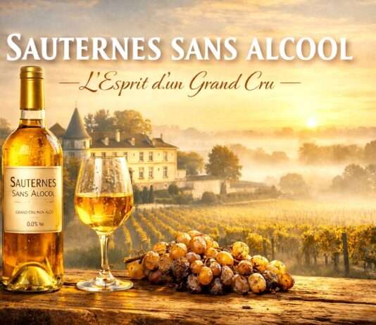 Ein großer Name, null Promille – und jede Menge Gesprächsstoff Sauternes-ohne-Alkohol_Illustration