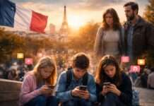 Digitale Leitplanken für Kinder – Frankreich zieht die Zügel an und will nun auch VPN verbieten Social-Media_Minderjährige_Frankreich_Illustration