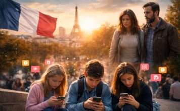 Digitale Leitplanken für Kinder – Frankreich zieht die Zügel an und will nun auch VPN verbieten Social-Media_Minderjährige_Frankreich_Illustration