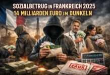 Kommentar: Willkommen im Land der 14-Milliarden-Euro-Frage Sozialbetrug_Frankreich_Illustration