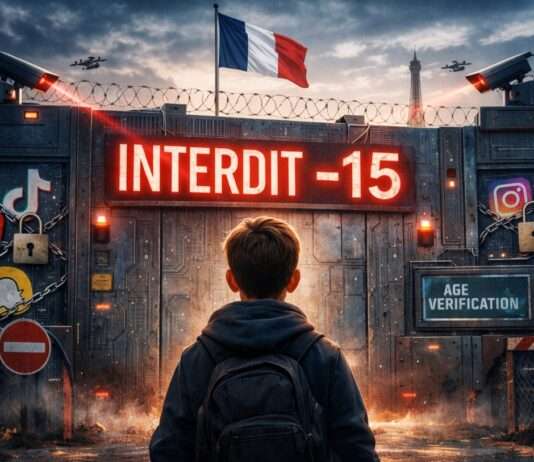 Verbot mit Nebenwirkungen: Frankreichs digitalpolitisches Experiment gegen soziale Netzwerke Soziale-Netzwerke-für-unter-15jährige-verboten_Illustration