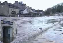 Bretagne im Ausnahmezustand: Wenn 50 Zentimeter Wasser den Alltag verschlucken Überschwemmung_Quimper_ScreenFTV