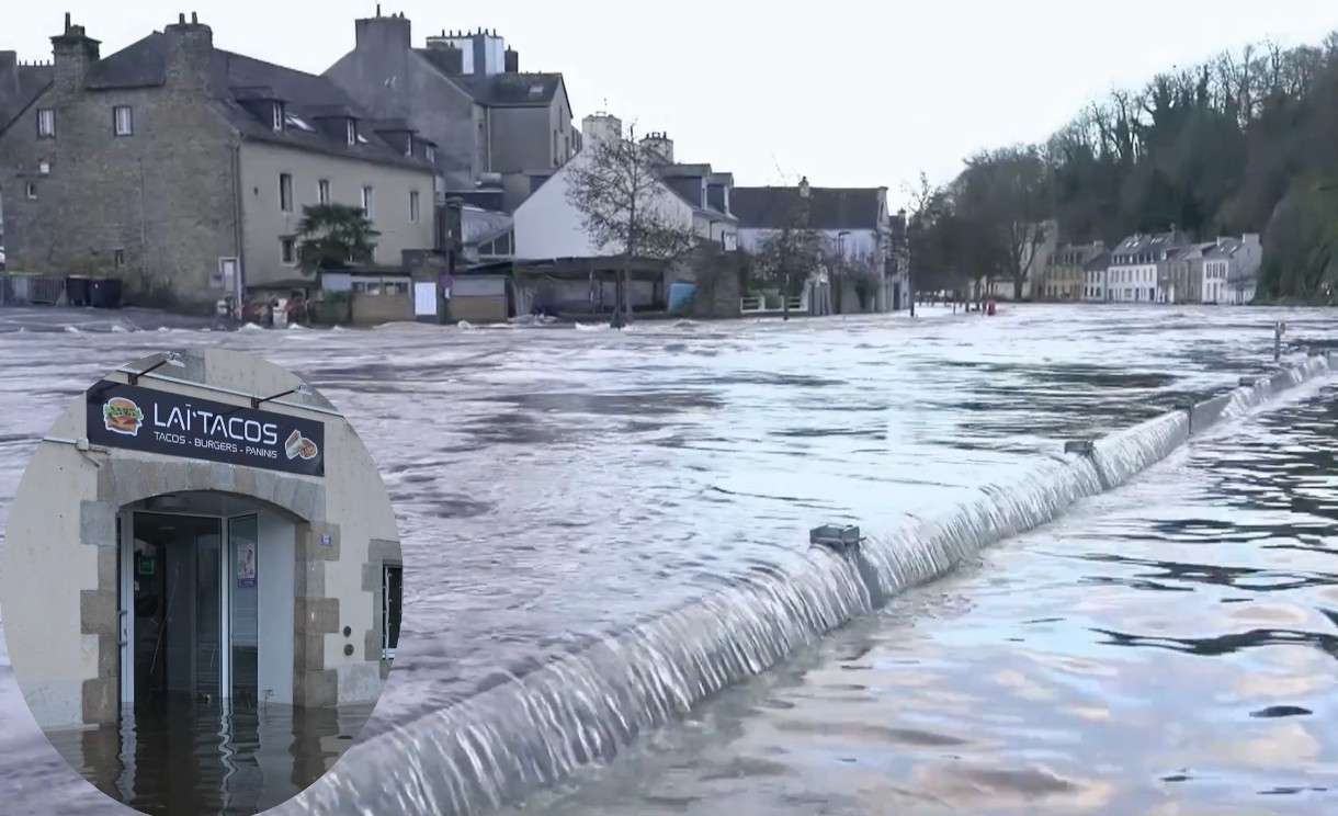 Bretagne im Ausnahmezustand: Wenn 50 Zentimeter Wasser den Alltag verschlucken
