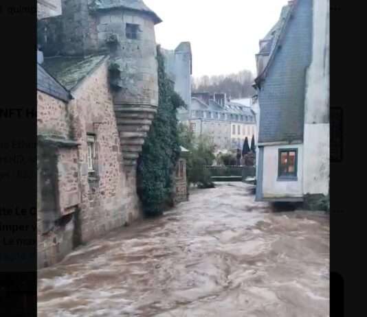 Quimperlé unter Wasser – eine Atempause, die niemanden beruhigt Überschwemmung_Quimper_ScreenX