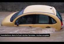 Hochwasser im Süden: Zwei Stadtviertel von Narbonne evakuiert Überschwemmungen_Narbonne_ScreenFTV