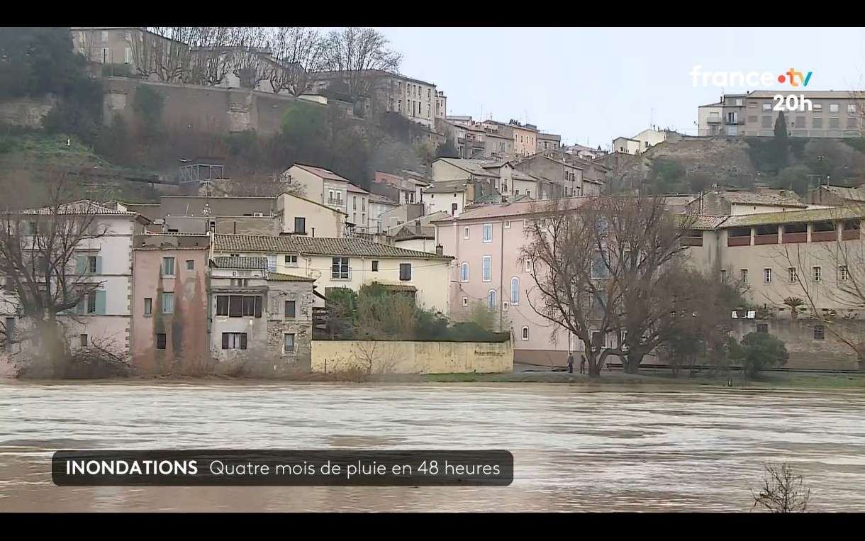Vier Monate Regen in nur zwei Tagen – warum der Süden Frankreichs mitten im Januar unter Wasser steht