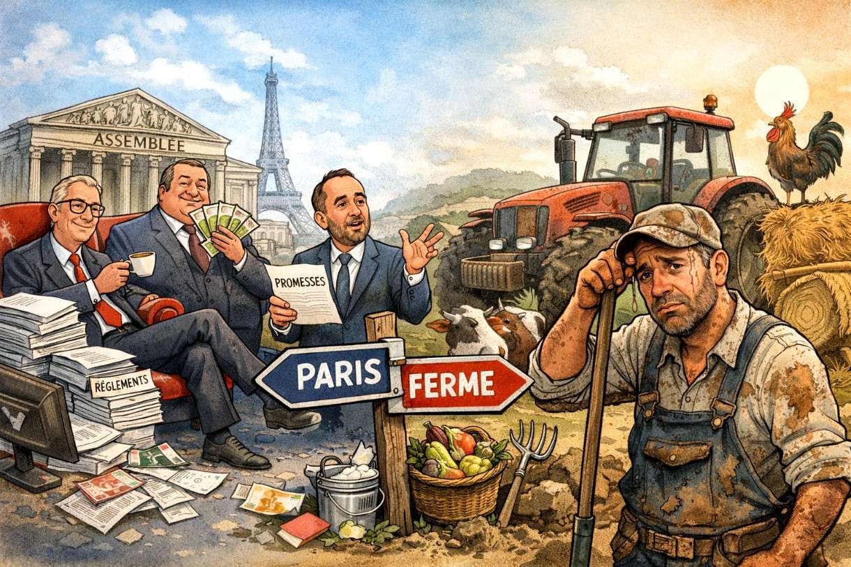 Kommentar: Wenn Paris so ackern würde wie seine Landwirte...