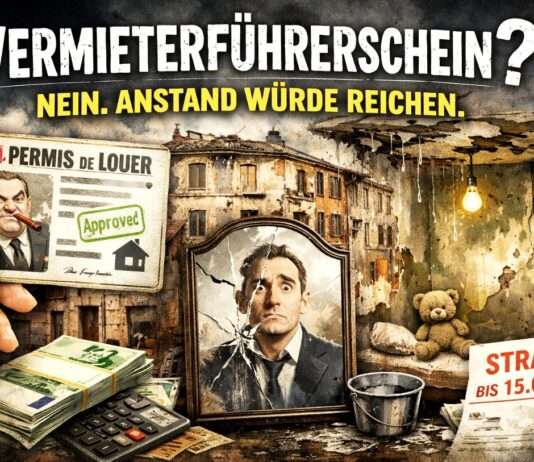 Kommentar: Vermieterführerschein? Nein. Anstand würde reichen – oder? Vermieterführerschein_Illustration