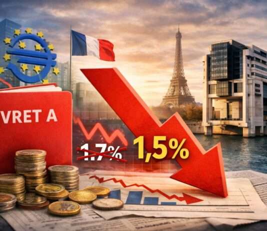 Der schleichende Zinsverlust – warum das Livret A ab Februar weniger einbringt Zinssenkung-Livret-A-Illustration