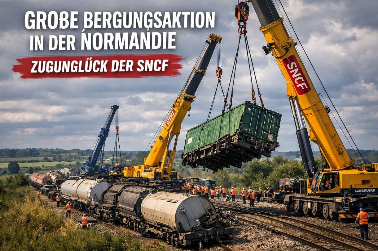 Wenn Stahl auf Zeit trifft – ein außergewöhnlicher SNCF-Einsatz in der Normandie
