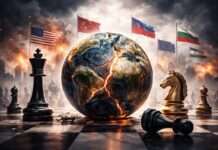 Ein regelarmes Zeitalter? Warum die internationale Ordnung unter Druck steht – und was daraus folgt zerstörte-Regeln-der-Weltordnung_Illustration