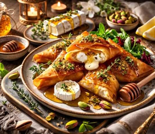 Ramadan in der französischen Küche: Brik au fromage de chèvre et miel Brik-au-fromage-de-chèvre-et-miel
