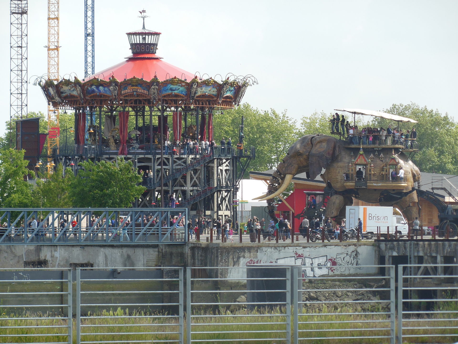 Streik im Wunderland aus Stahl – warum die Machines de l’Île Nantes zur Unzeit verstummten