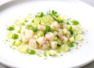 Der Februar in der französischen Küche: Ceviche vom Loup de mer mit Limetten-Perlen Ceviche-vom-Loup-de-mer-mit-Limetten-Perlen