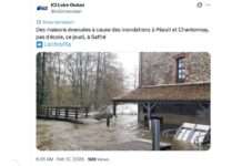 Als das Wasser kam: Wie Sturm Nils eine Kleinstadt in der Vendée einschloss Chantonnay_Überschwemmung_ScreenX