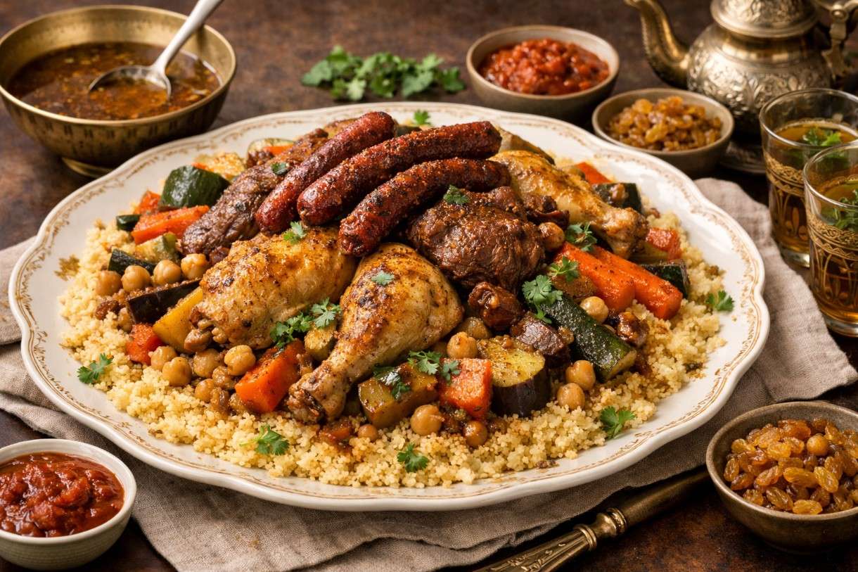 Ramadan in der französischen Küche: Couscous royal à la française – Ein Festmahl zwischen Maghreb und Paris