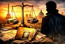 Die langen Schatten des Jeffrey Epstein – Wie der Skandal weiterhin Frankreichs Elite erschüttert Epstein-Affaire-Paris_Illustration