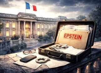 Ein Schatten über dem Quai d’Orsay Epstein-files_Auswirkungen_Frankreich_Illustration