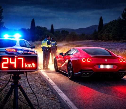 Ein Ferrari, der zu schnell war – und eine ganze Betrugswelt entlarvte Ferrari-entlarvt-Sozialbetrug_Illustration