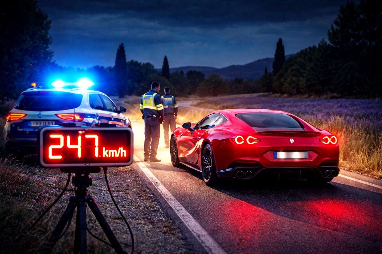 Ein Ferrari, der zu schnell war – und eine ganze Betrugswelt entlarvte