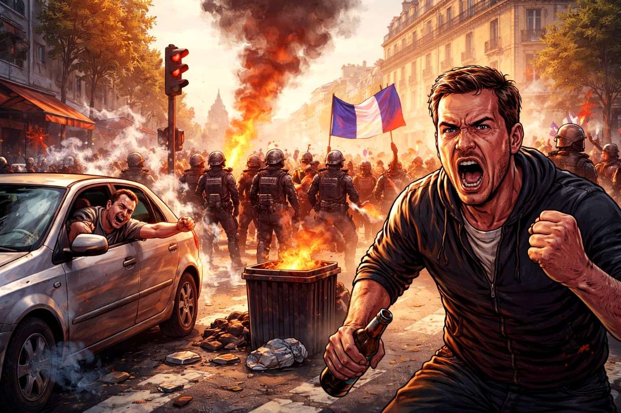 Kommentar: Frankreich im Zornmodus – Warum sich der Alltag wie ein Pulverfass anfühlt