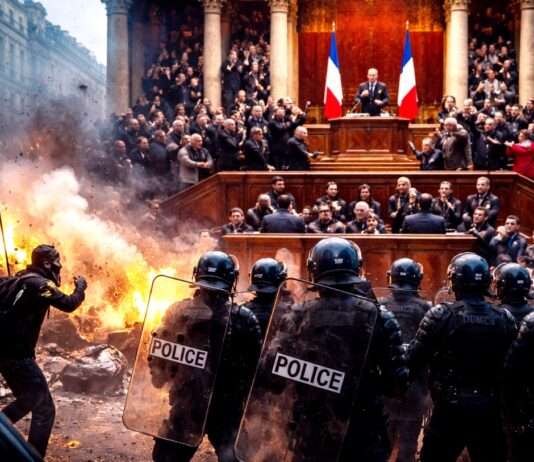 Wenn ein Mord zur politischen Waffe wird Gewalt-Politik-Justiz_Illustration