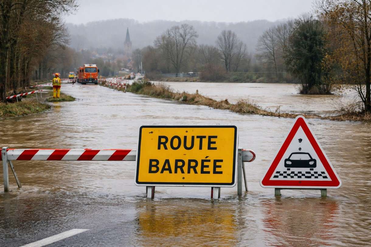 „Man kommt nicht durch, alles steht unter Wasser“ – Hochwasser schneidet Straßen in der Haute-Garonne ab