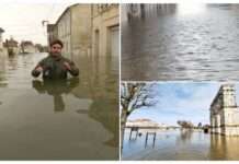 Saintes im Griff der Fluten: „Es ist die Hölle“, klagt Bürgermeister Bruno Drapron Hochwasser_Überschwemmung_Saintes_Charante_ScreenX