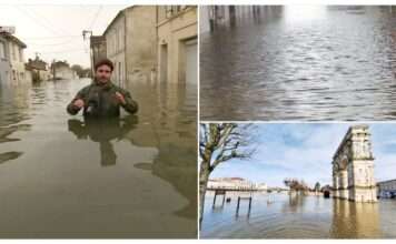 Saintes im Griff der Fluten: „Es ist die Hölle“, klagt Bürgermeister Bruno Drapron Hochwasser_Überschwemmung_Saintes_Charante_ScreenX