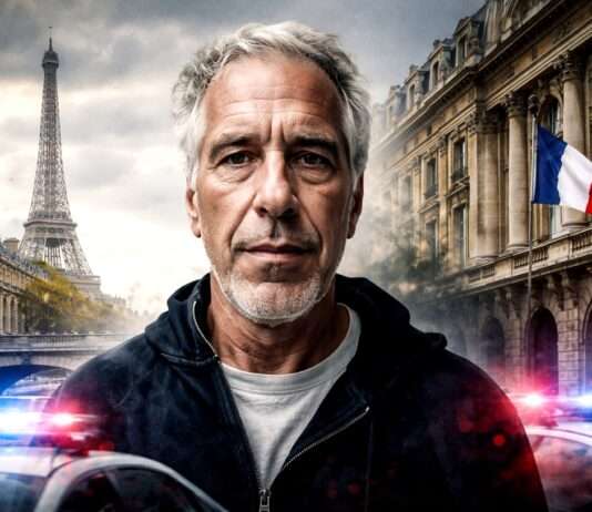Epsteins langer Schatten über Paris: Frankreichs Justiz nimmt das Netzwerk ins Visier Jeffrey-Epstein_Justiz_Paris_Illustration