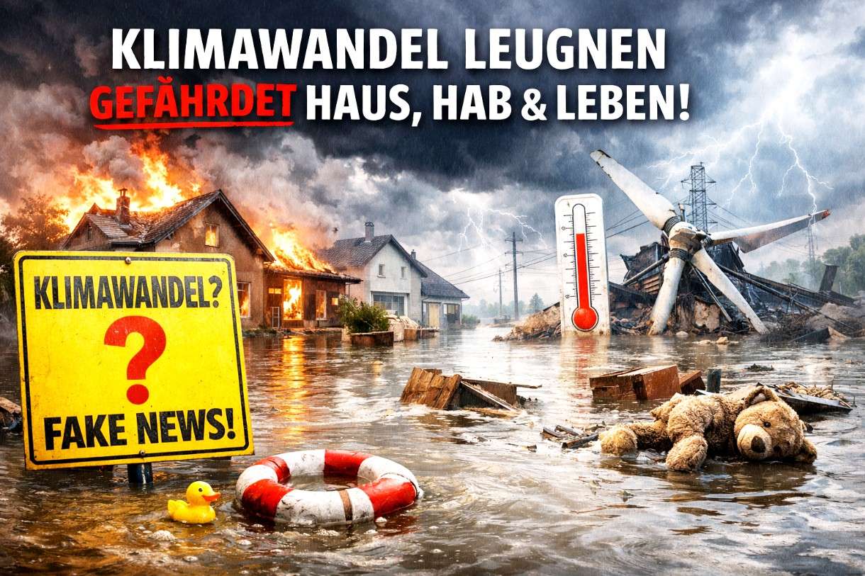 Kommentar: Realitätsverweigerung mit Hochwasserschaden