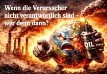 Kommentar: Wenn die Verursacher nicht verantwortlich sind – wer denn dann? Klimawandel-Verursacher_Verantwortung_Illustration