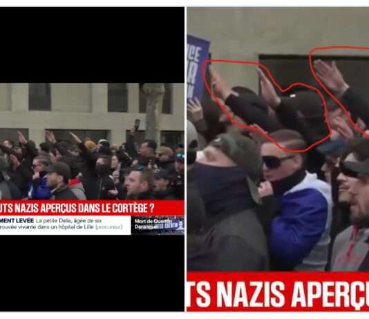 Wenn Trauer zur Parole wird – Lyon und die nervöse Republik Lyon-identitärer-Marsch-Quentin-Deranque_ScreenX