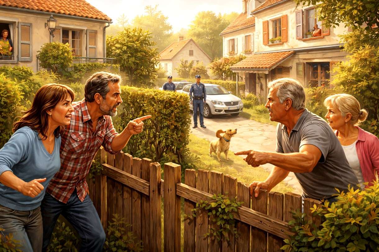 Wenn der Gartenzaun zur Frontlinie wird