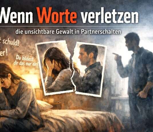 Wenn Worte verletzen – die unsichtbare Gewalt in Partnerschaften Psychische-Gewalt_Partnerschaft_Illustration