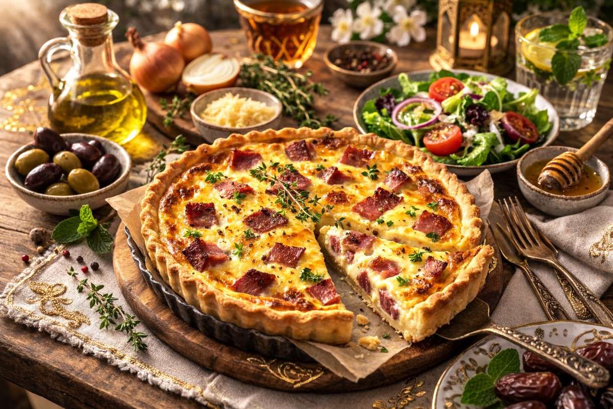 Ramadan in der französischen Küche: Quiche Lorraine halal – Ein Klassiker neu gedacht