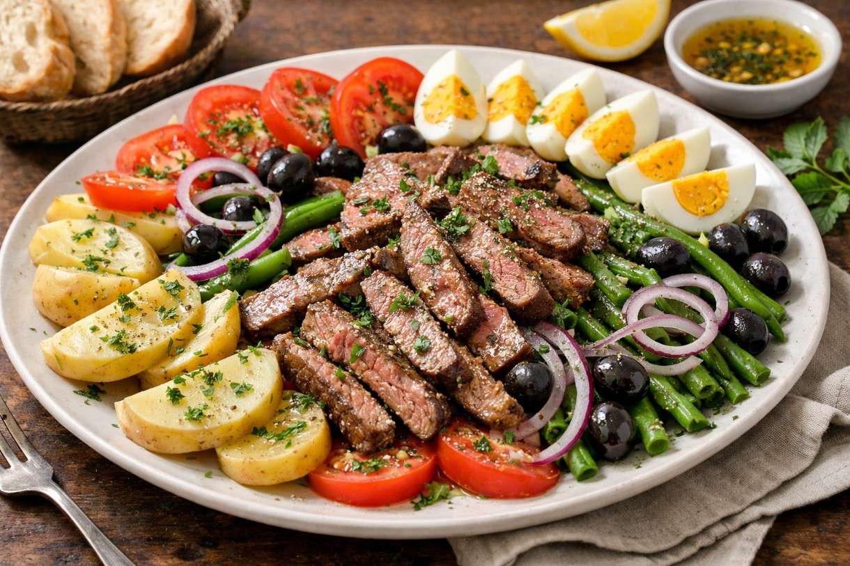 Ramadan in der französischen Küche: Salade Niçoise halal