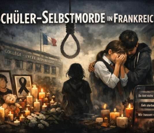 Kommentar: Immer wieder Stille – und wir schauen weg Schüler-Selbstmorde-Frankreich_Illustration