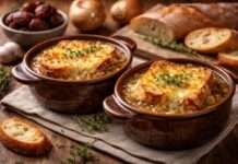 Ramadan in der französischen Küche: Soupe à l’oignon halal – Eine herzhafte Umarmung zum Iftar Soupe-à-l-oignon-halal