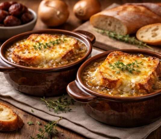 Ramadan in der französischen Küche: Soupe à l’oignon halal – Eine herzhafte Umarmung zum Iftar Soupe-à-l-oignon-halal