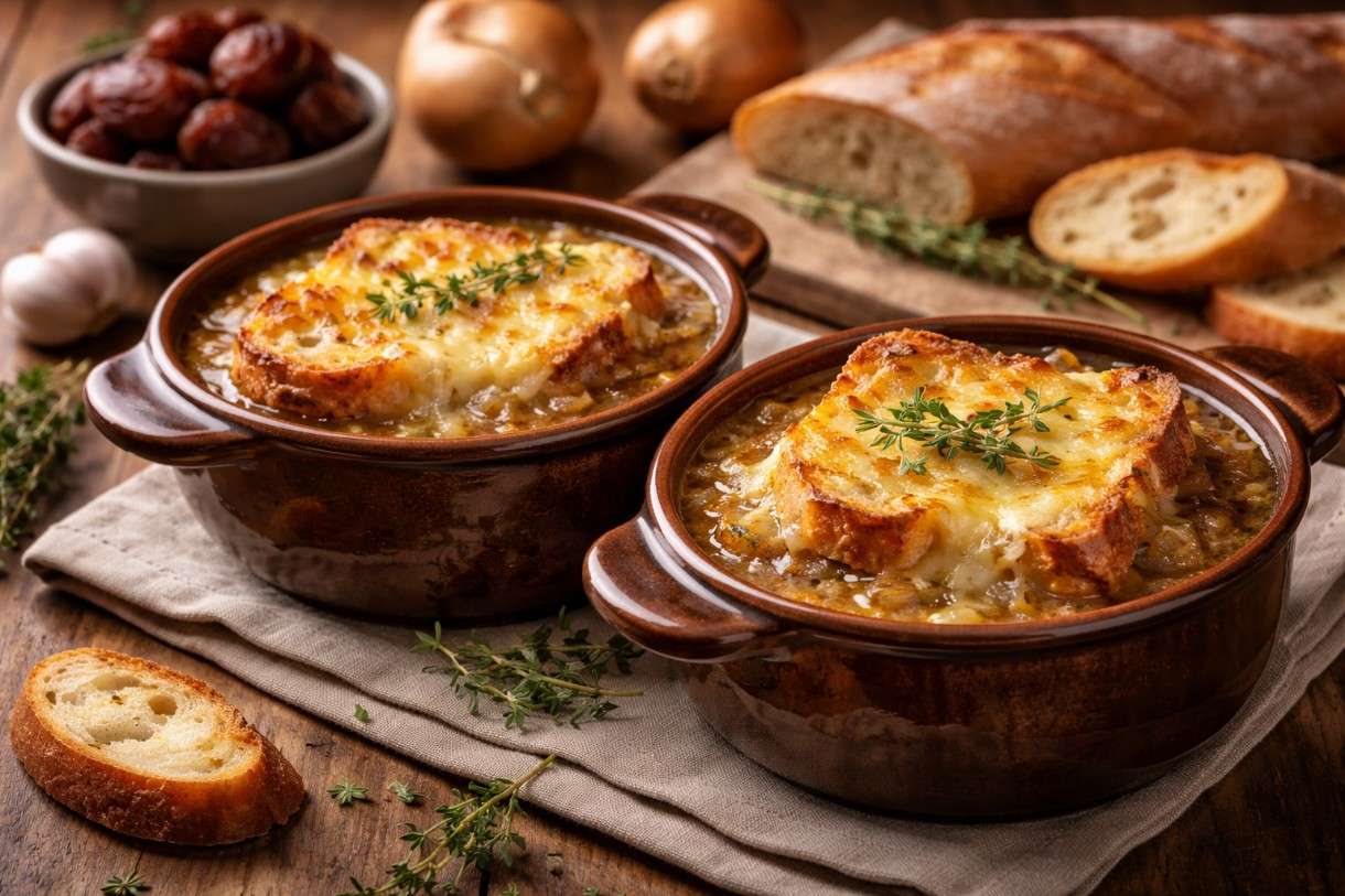 Ramadan in der französischen Küche: Soupe à l’oignon halal – Eine herzhafte Umarmung zum Iftar