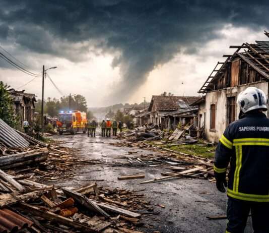 Kommentar: Wenn der Wind die Rechnung bringt – und die Politik weiter so tut, als sei nichts gewesen Tornado_Illustration