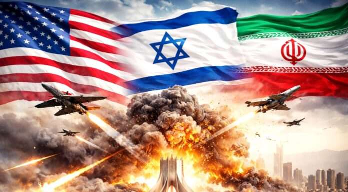 Washington und Jerusalem greifen Iran an – Eskalation mit unkalkulierbaren Folgen USA-Israel-Angriff-Iran_Illustration