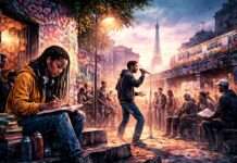 Stimmen aus Asphalt und Beton – Wie urbane Literatur Widerstand leistet Urbane-Literatur_Illustration