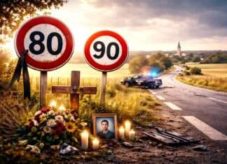 Kommentar: Sind euch die Toten auf Frankreichs Landstraßen wirklich egal? Verkehrstote_Landstrasee-80-90-kmh_Illustration