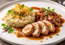 Der Februar in der französischen Küche – Zweierlei vom Kaninchen mit Sellerie-Risotto Zweierlei-vom-Kaninchen-mit-Sellerie-Risotto
