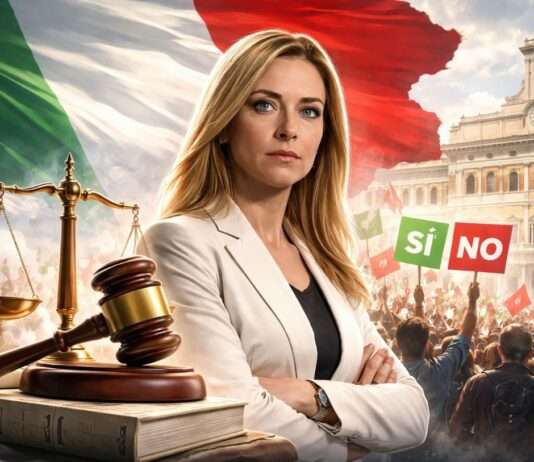 Referendum als Machtprobe: Giorgia Meloni und der Umbau der italienischen Justiz Abstimmung-Italien_Illustration